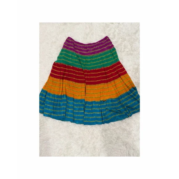 LAUREN Ralph Lauren multicolor tiered maxi skirt - Size 2X (VGUC) - Picture 2 of 5